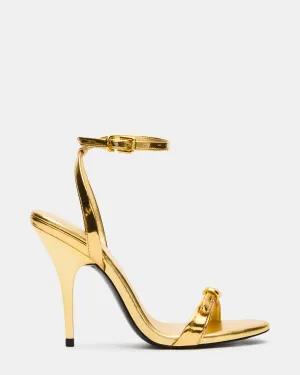 High Heel Denim Boots FOXX GOLD