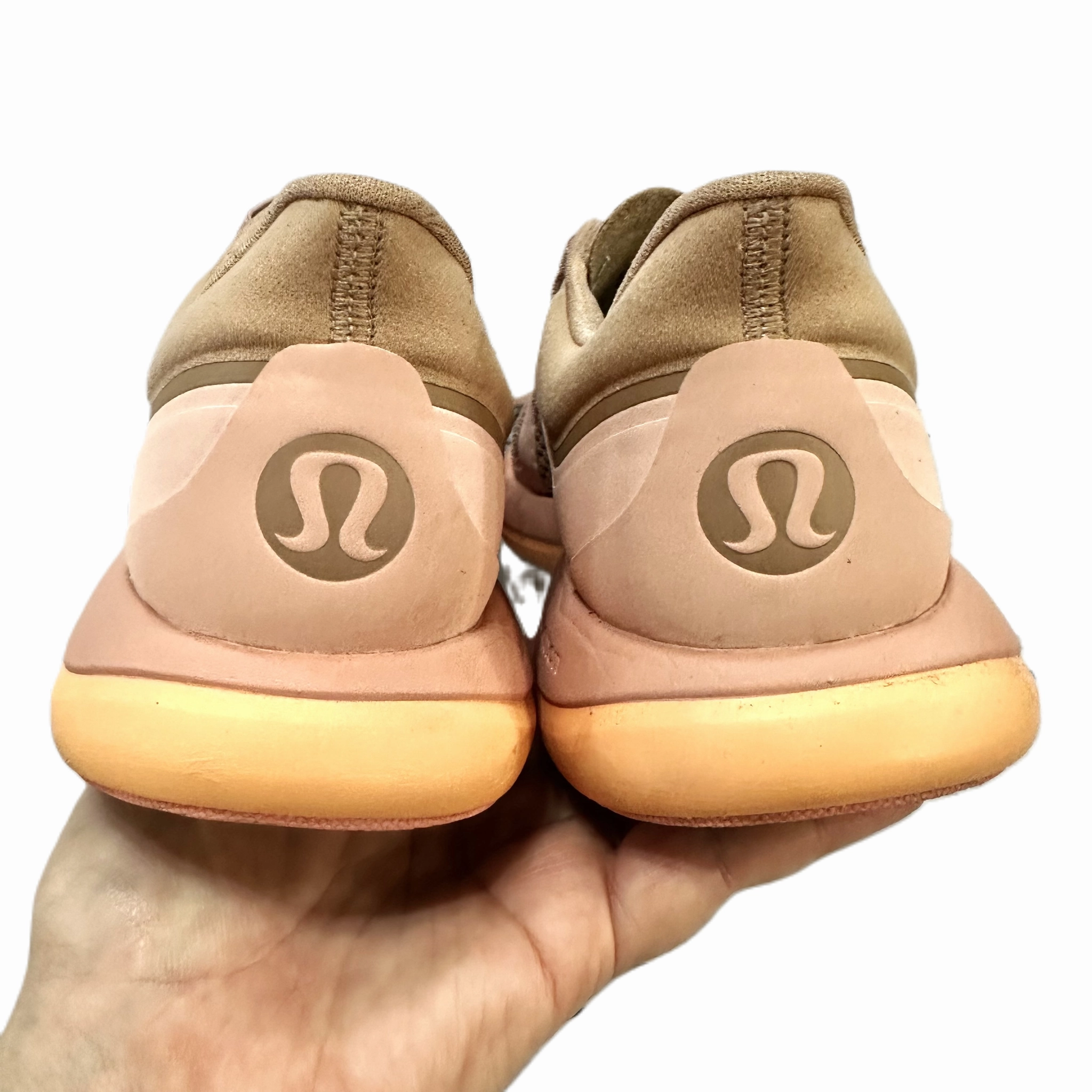 Dc Graffik Low Top Casual Skate Shoe Shoes Athletic By Lululemon In Pink/Orange, Size: 7