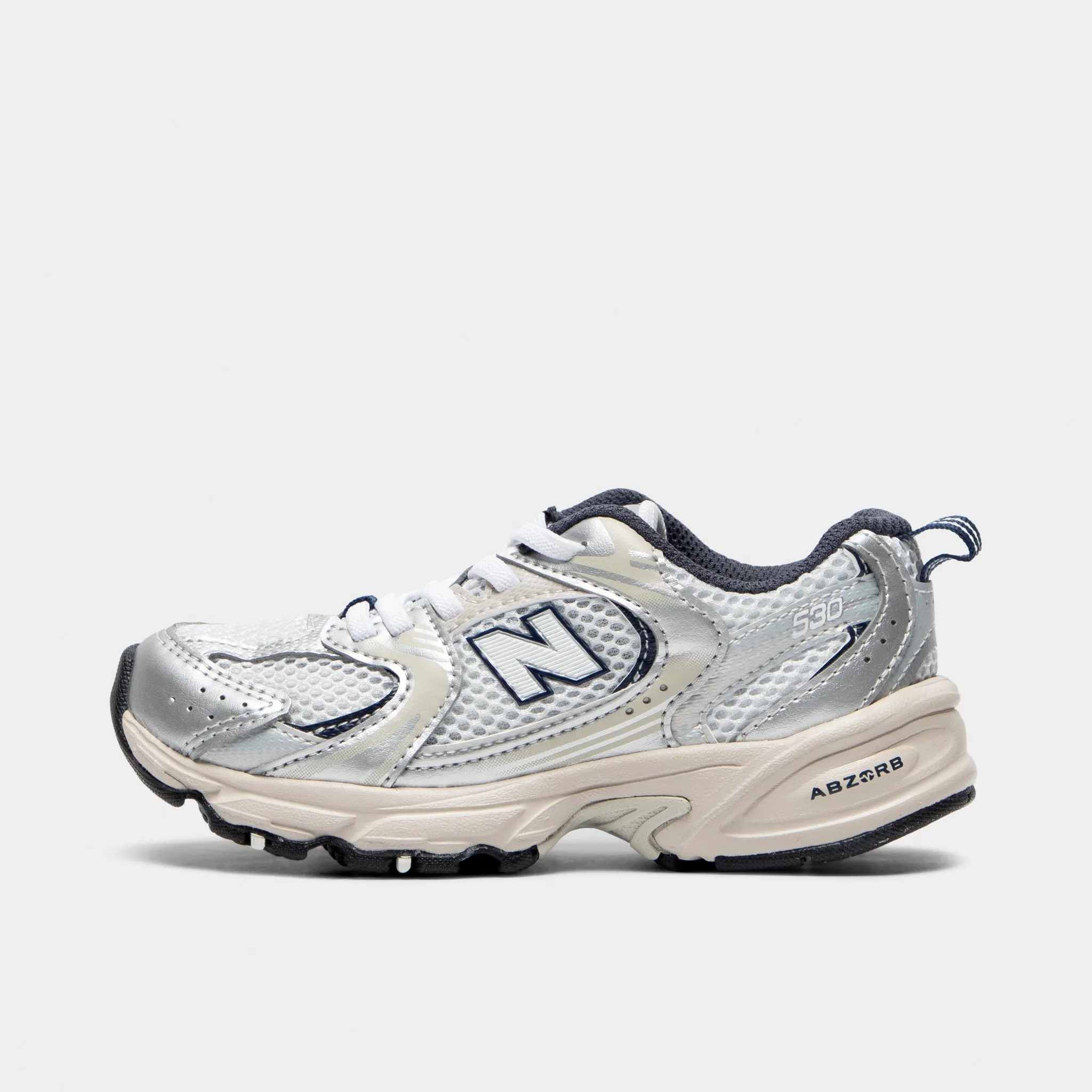 New Balance Children's 530 Summer Fog / Nimbus Cloud - NB Navy New Balance Sneakers Colorful