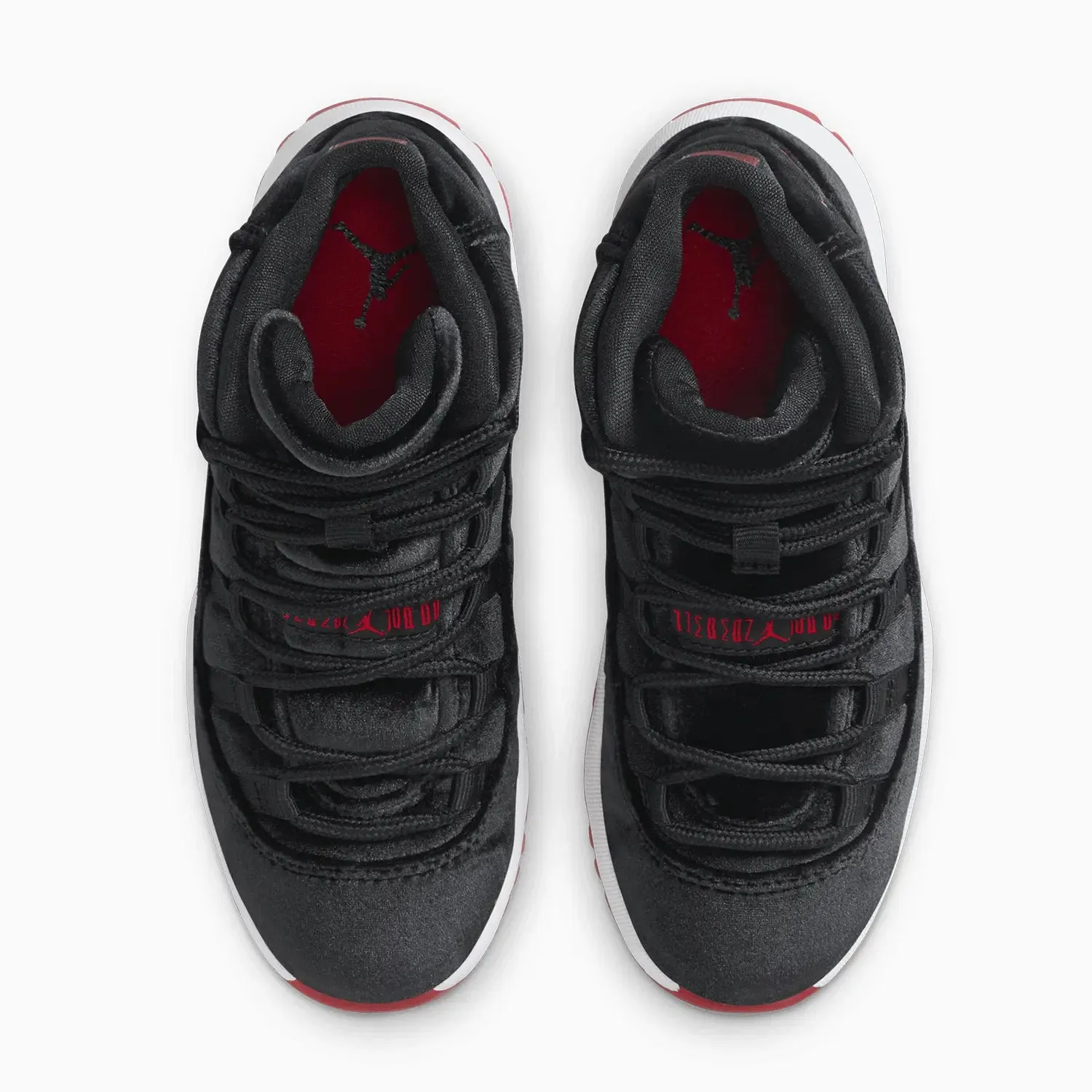 Kid's Air Jordan 11 Retro "Bred Velvet" Pre School Russell Westbrook Sneakers