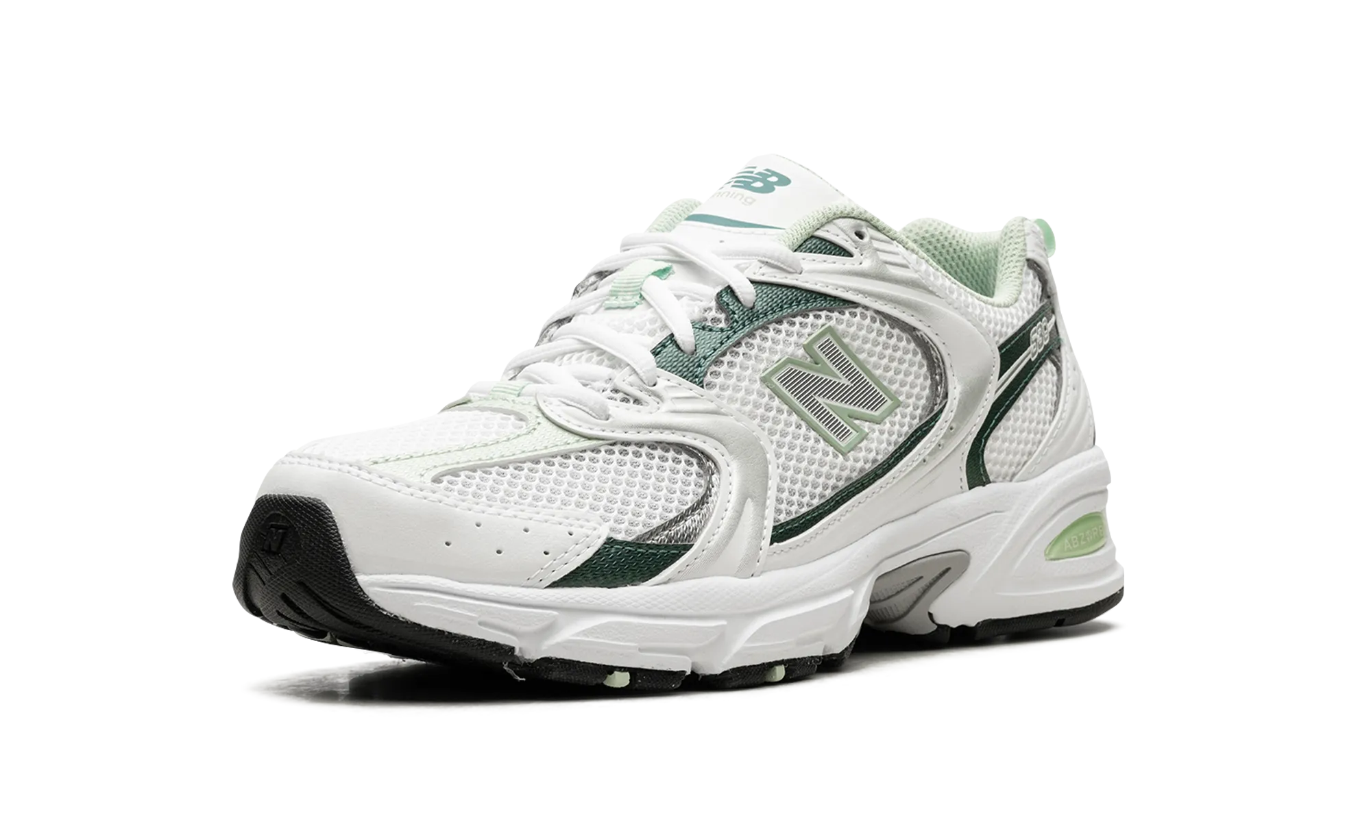 New Balance 991 Gray 530 "White / New Spruce / Clay Ash"