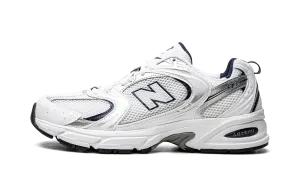 530 "WHITE/SILVER/NAVY" New Balance Steel Toe Shoes Womens