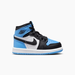 Kid's Jordan 1 Retro High OG "UNC Toe" Toddlers Wash Sneakers In Washing Machine