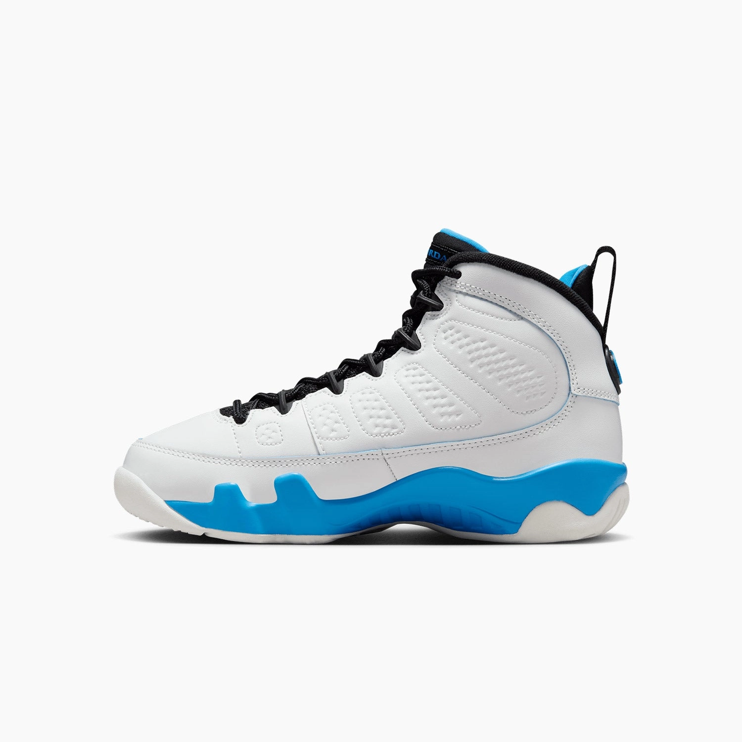 Kid's Air Jordan 9 Retro "Powder Blue" Grade School Frozen Sneakers