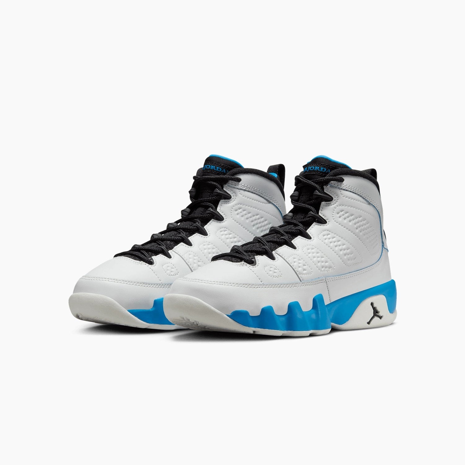 To Future Sneakers Kid's Air Jordan 9 Retro "Powder Blue" Grade School