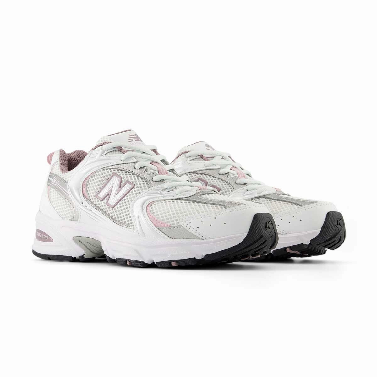 530 'White Silver Metallic Wine' New Balance Gore Tex Womens