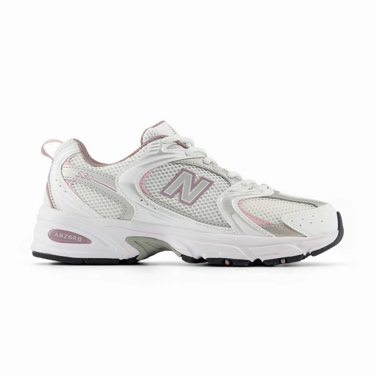 New Balance Mens Trail Running Shoes 530 'White Silver Metallic Wine'