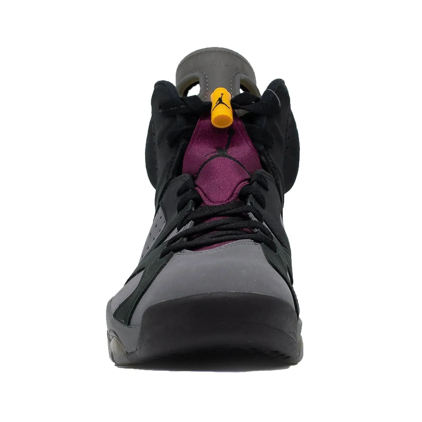 Air Jordan 6, Bordeaux Sneakers With Rhinestones