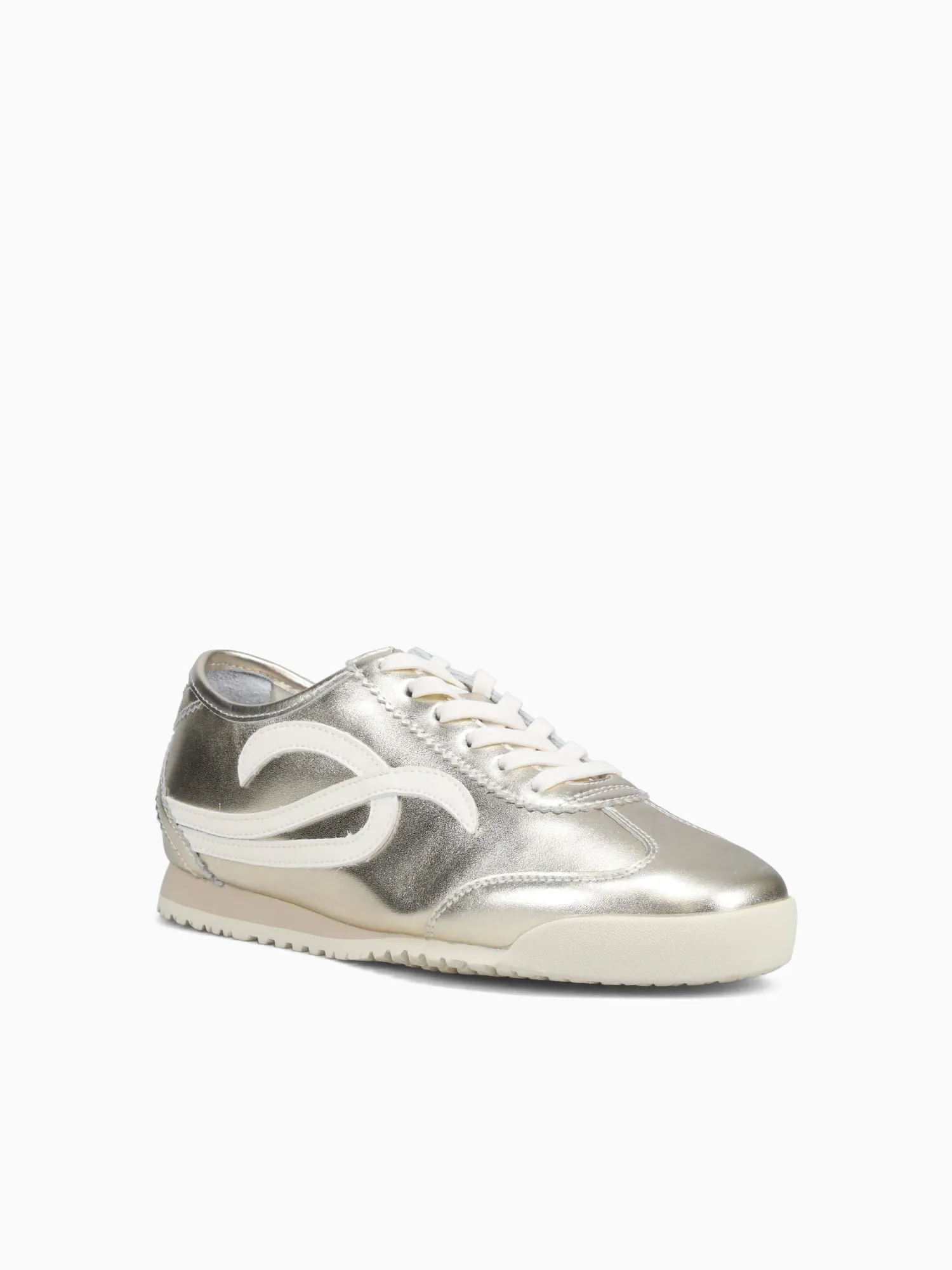 Vintage Sandals Casual Chunky Heel Buckle Shoes Frieven Gold Leather