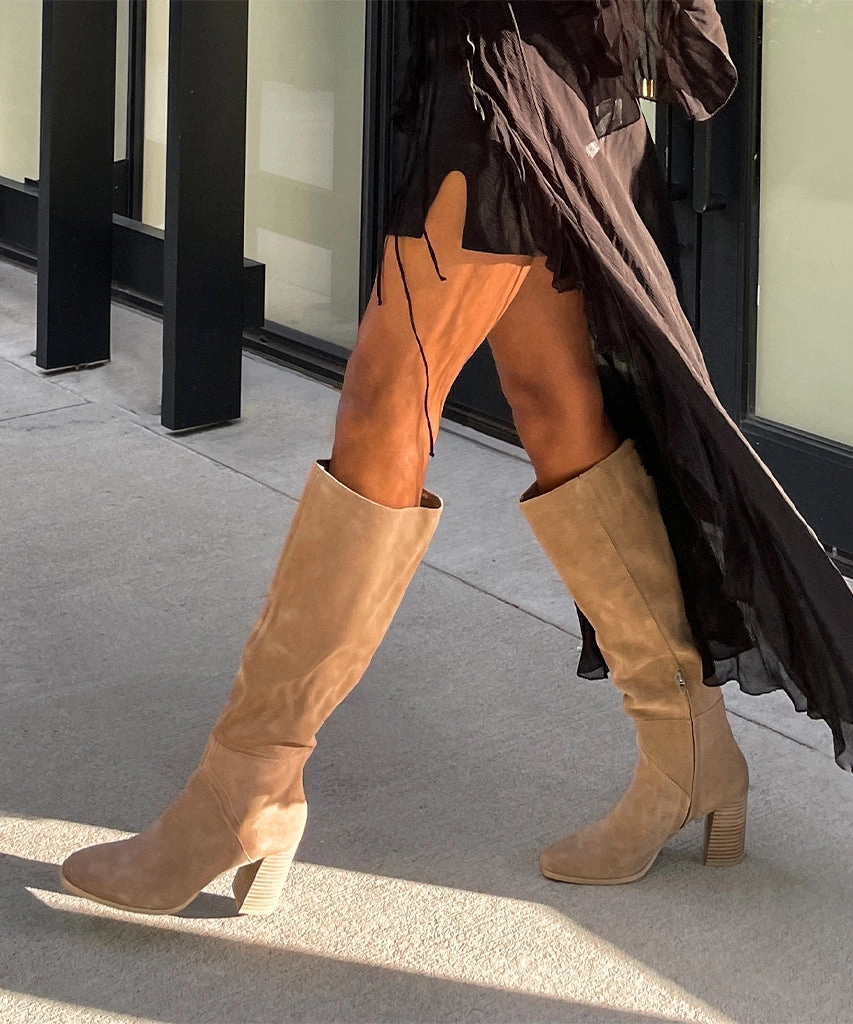 NULL Boots Near Me FYNN BOOTS TRUFFLE SUEDE - re:vita