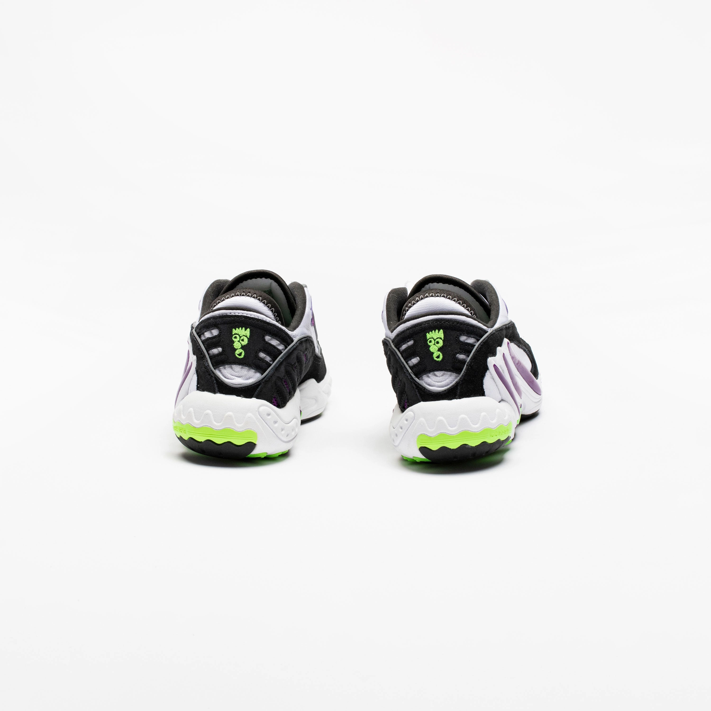 FYW 98 Mens Running Shoe - White/Black/Solar Green/Glory Purple Adidas Adipower Weightlifting Shoes