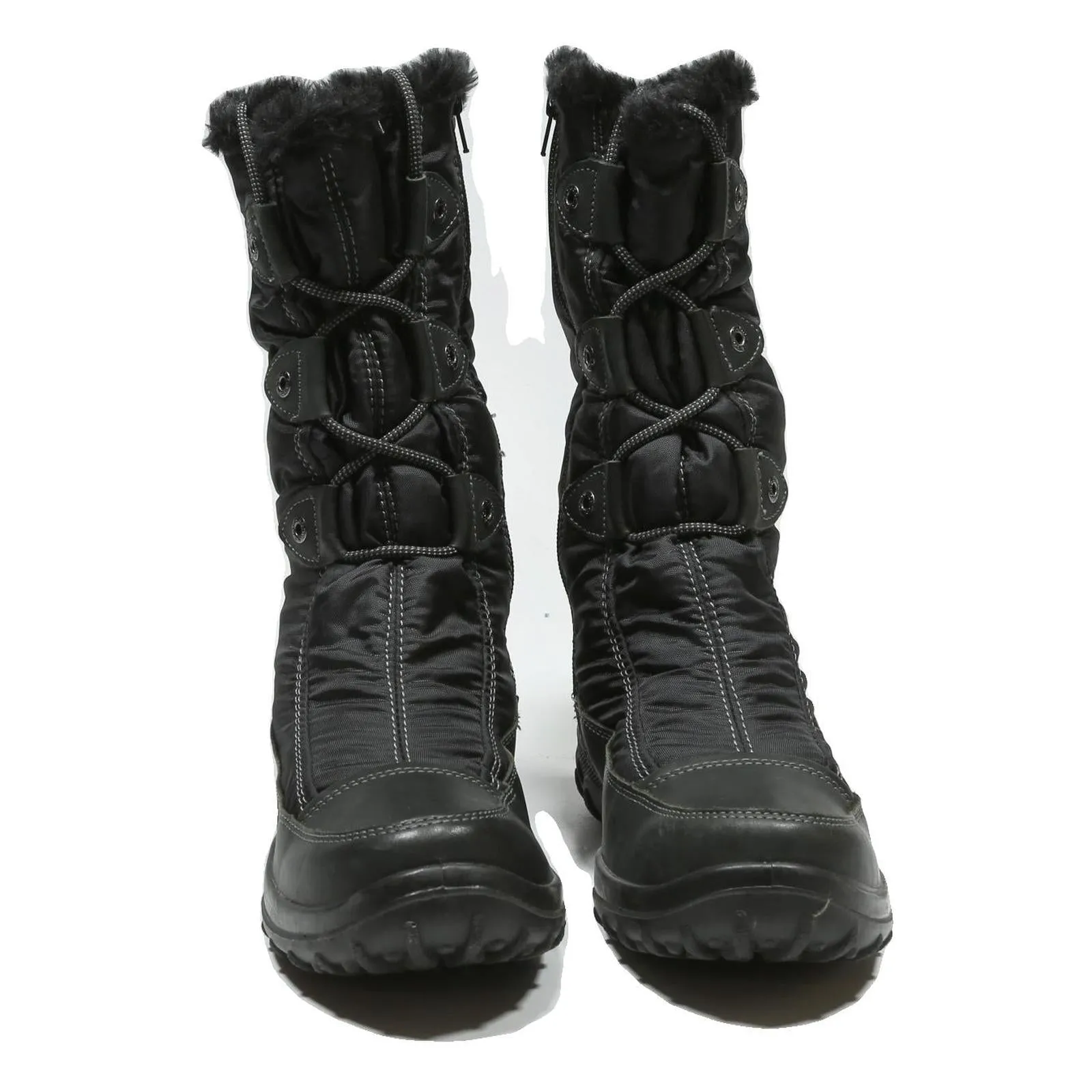 Boot Barn Boots GABOR Waterproof Womens Winter Warm Boots Black Synthetic UK 6.5 Snow Outdoor