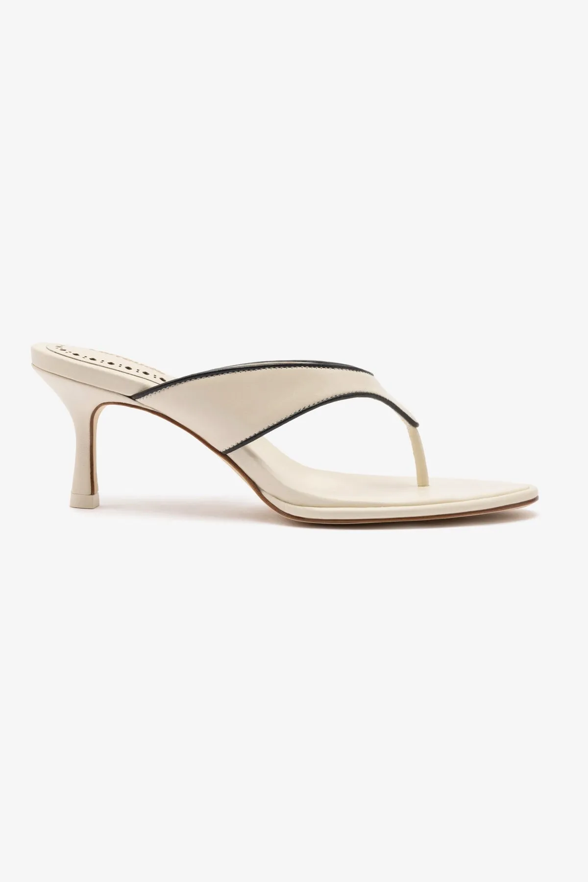 Sparco Casual Shoes Gaia Sandal In Ivory Leather
