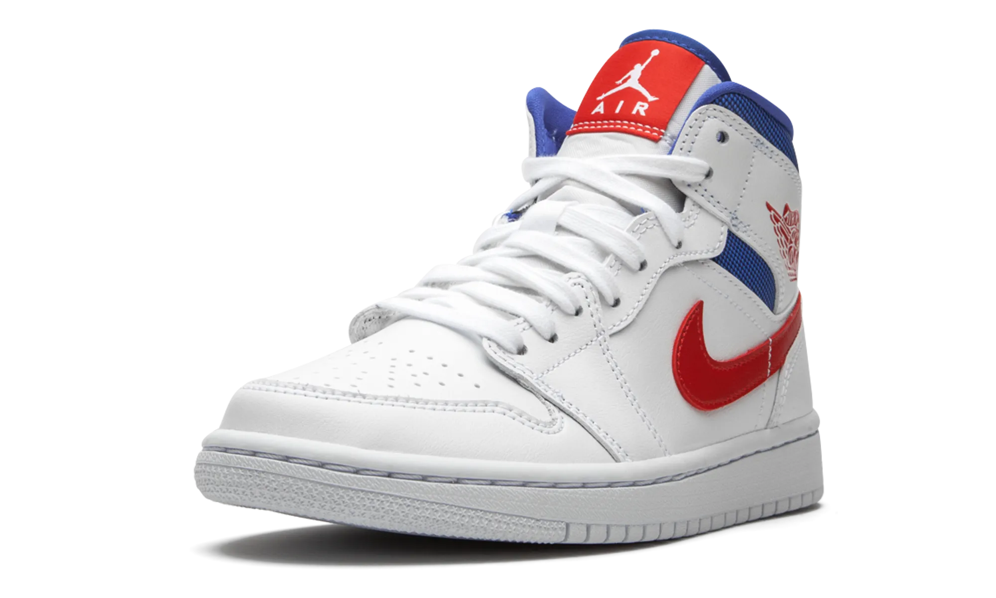 Crew Socks With Sneakers AIR JORDAN 1 MID WMNS "USA"