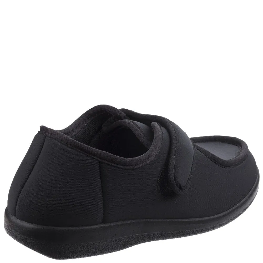 GBS Med Northwick Touch Fastening Slipper Office Smart Casual Shoes