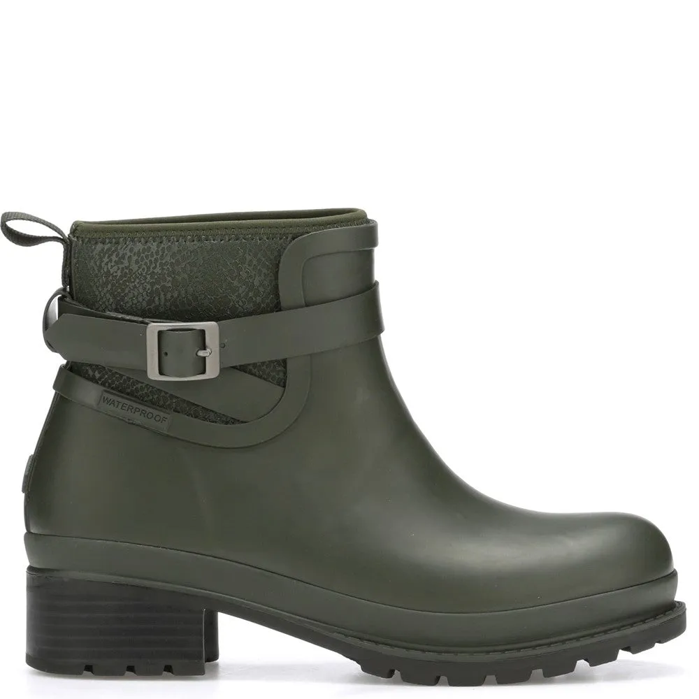 Boots On The Ground Line Dance Muck Boots Liberty Rubber Ankle Boots