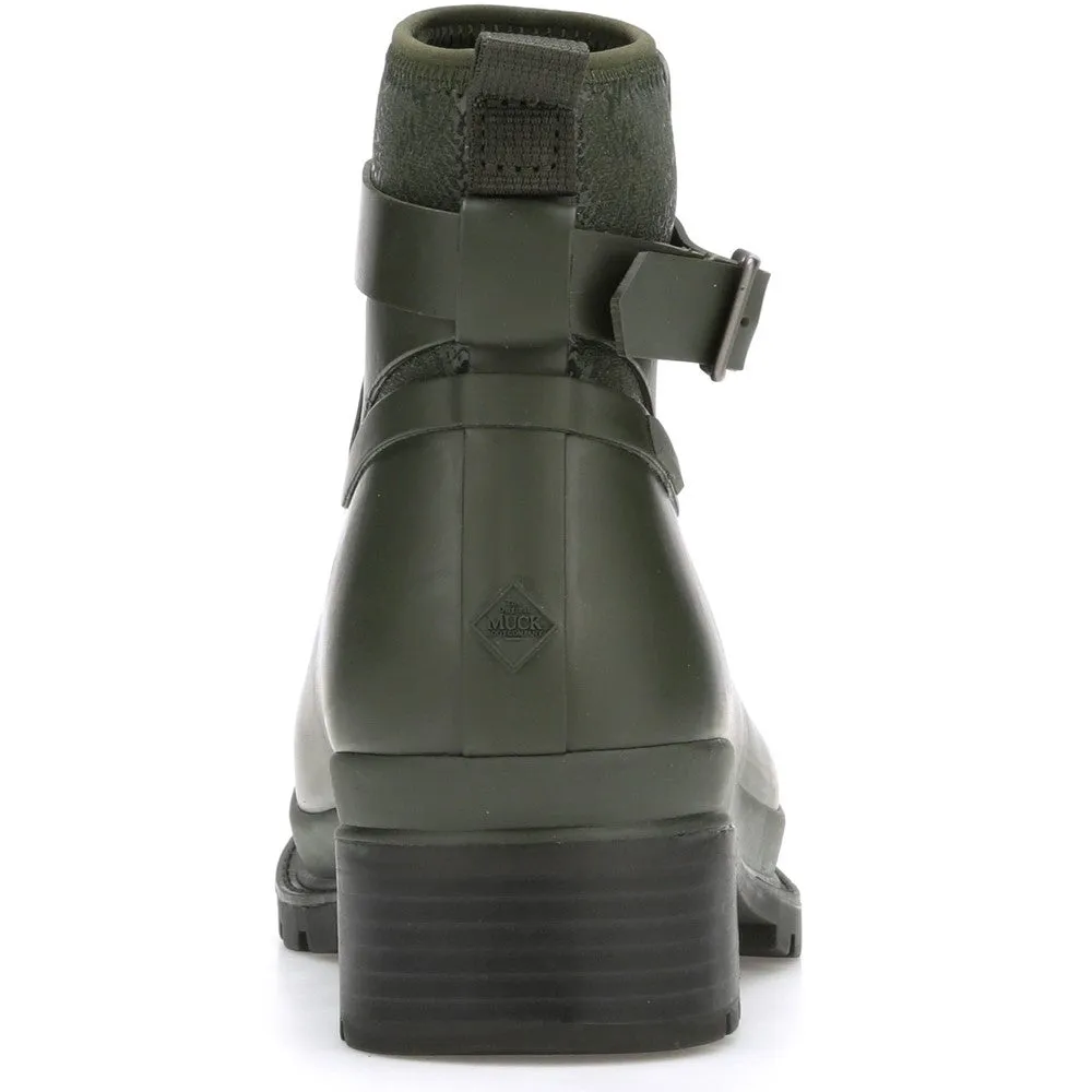 Muck Boots Liberty Rubber Ankle Boots Italian Leather Boots