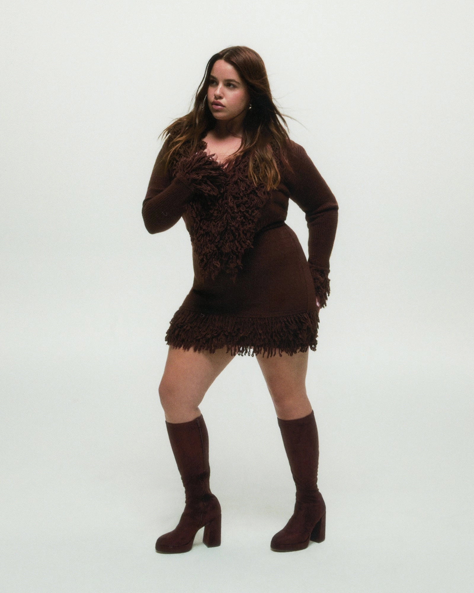 TWAIN BROWN WIDE CALF Pennon Boots