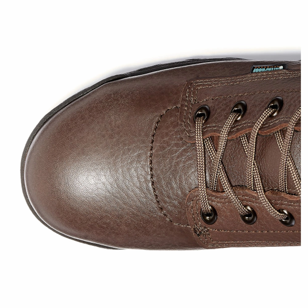 TiTAN 6 Inch Waterproof Alloy Toe Work Boots Knee Boots Brown