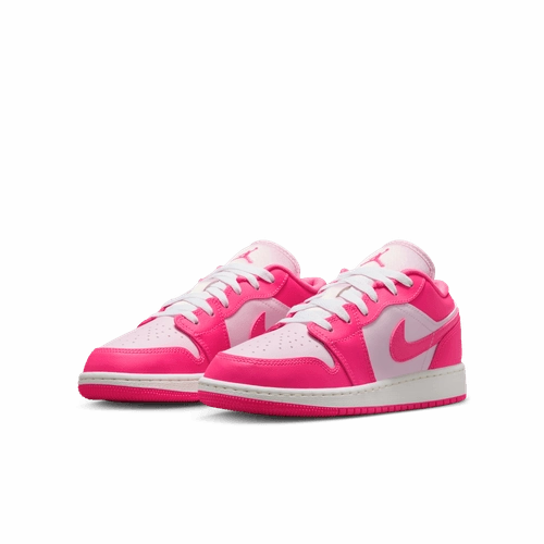 Capezio Dance Sneakers Air Jordan "1 Low" GS - Pink Foam / Hyper Pink