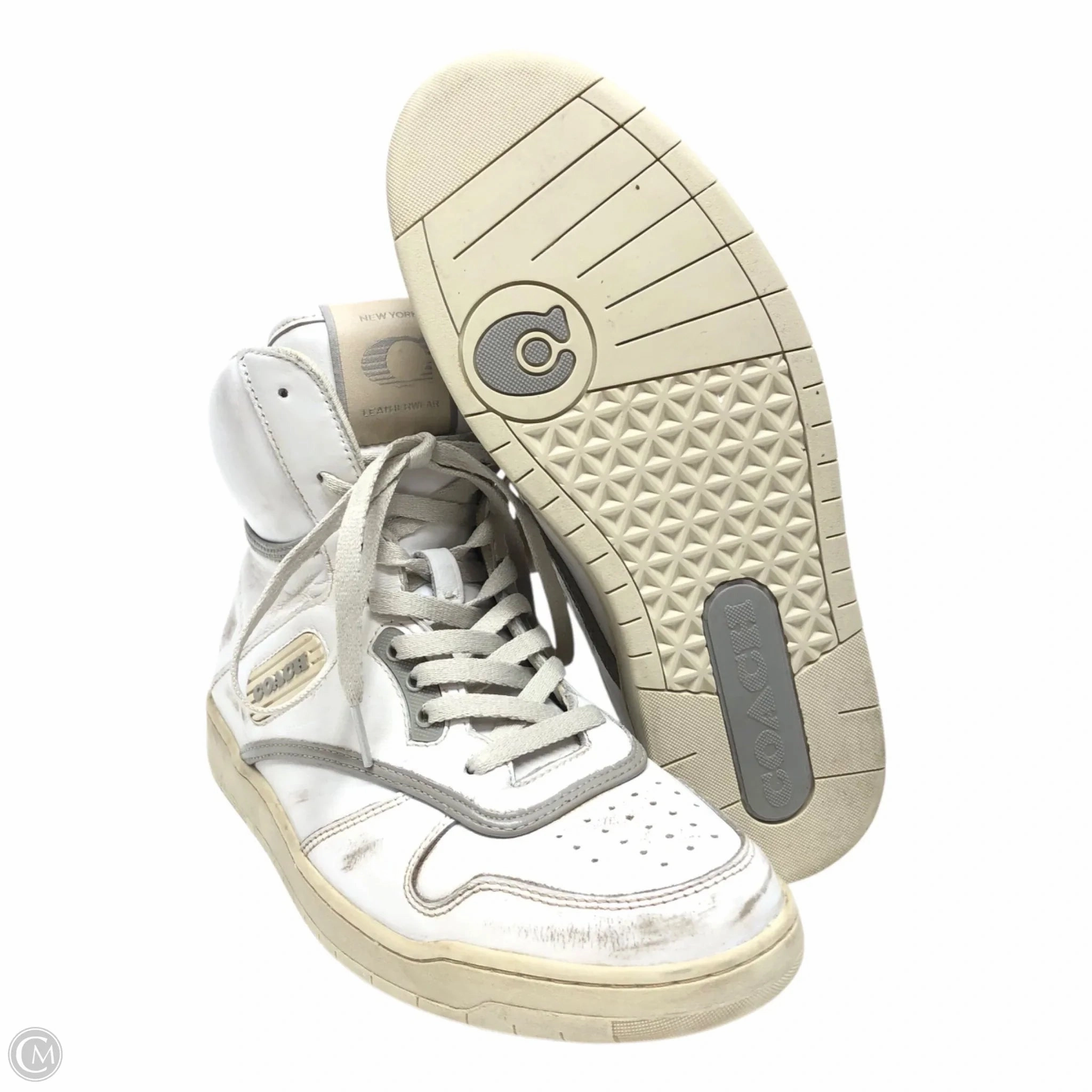 Shoes Designer By Coach In White, Size: 8.5 Casual Shoes Daily Use
