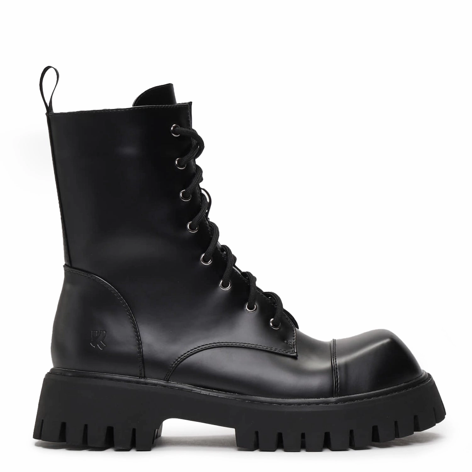 Juicy Couture Boots Gimli Men's Black Square Toe Lace Up Boots