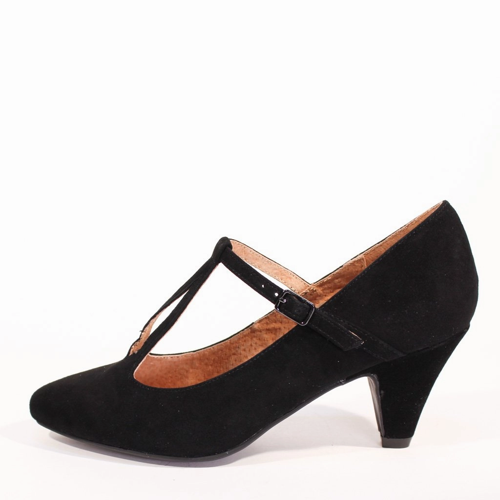 Gin T-Strap Heels Ankle Heel Boots Outfit