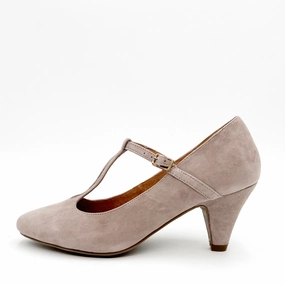 High Heels Backwards Gin T-Strap Heels