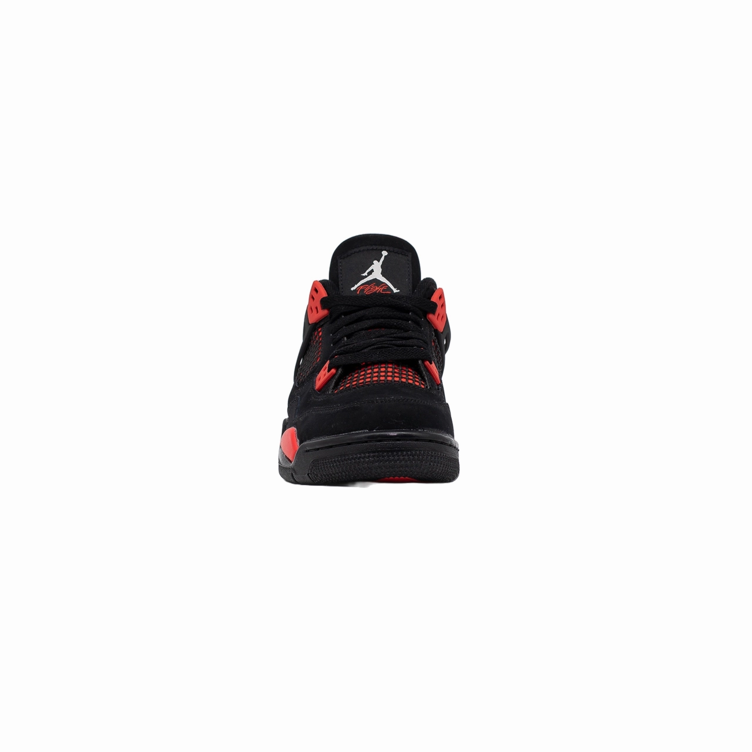 Air Jordan 4 (GS), Red Thunder Carnival Sneakers