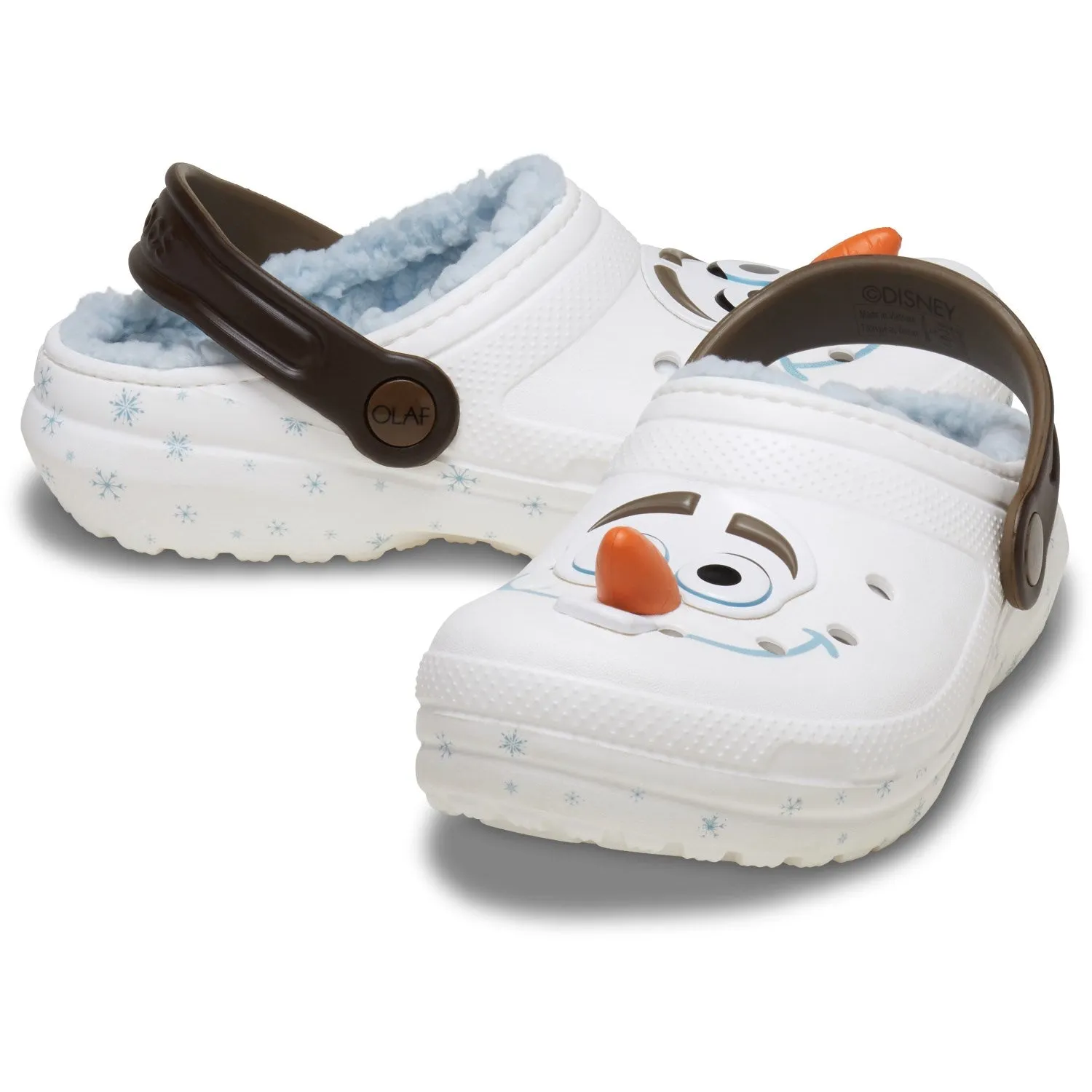 Crocs Multi Frozen Olaf Lined Classic Clog Stiletto Sandals
