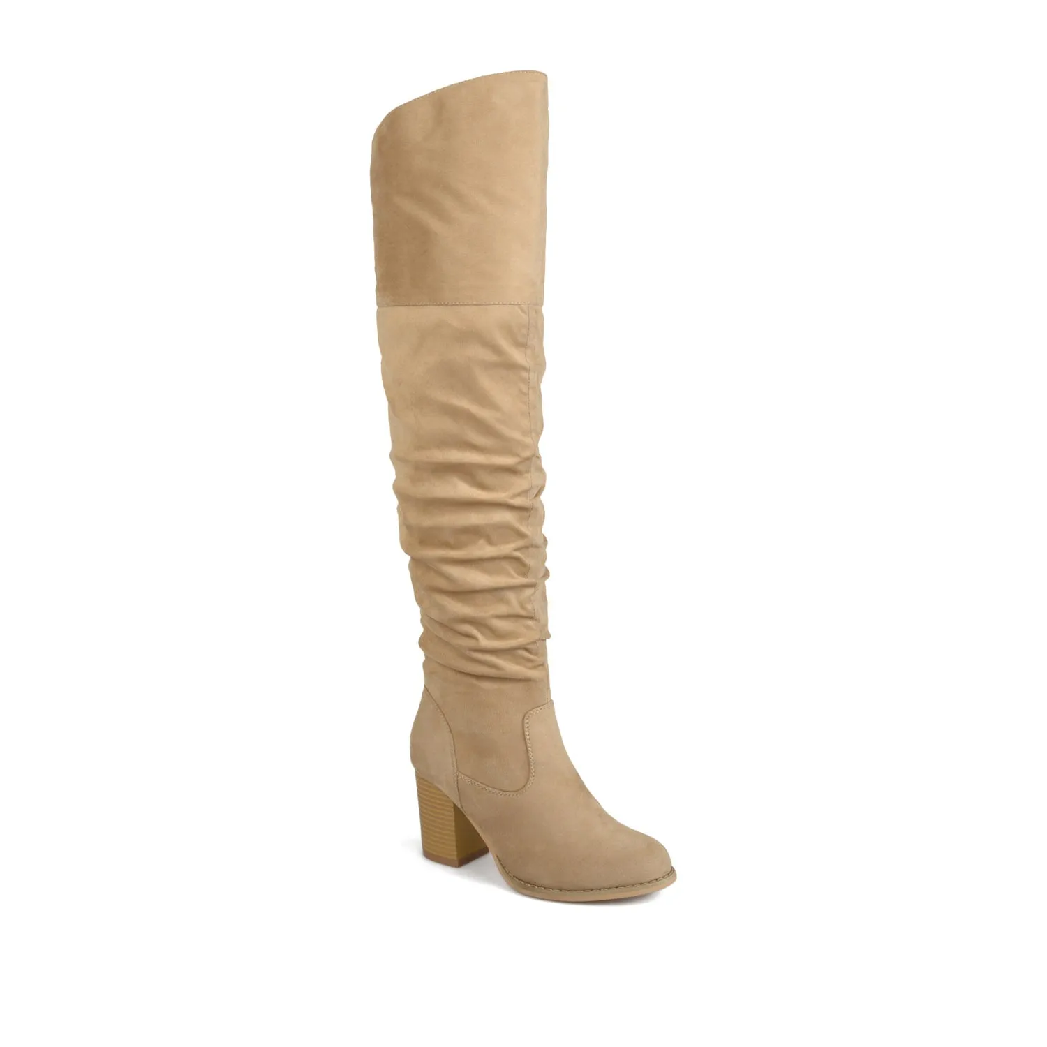 Grinder Boots KAISON THIGH HIGH BOOTS IN WIDE CALF