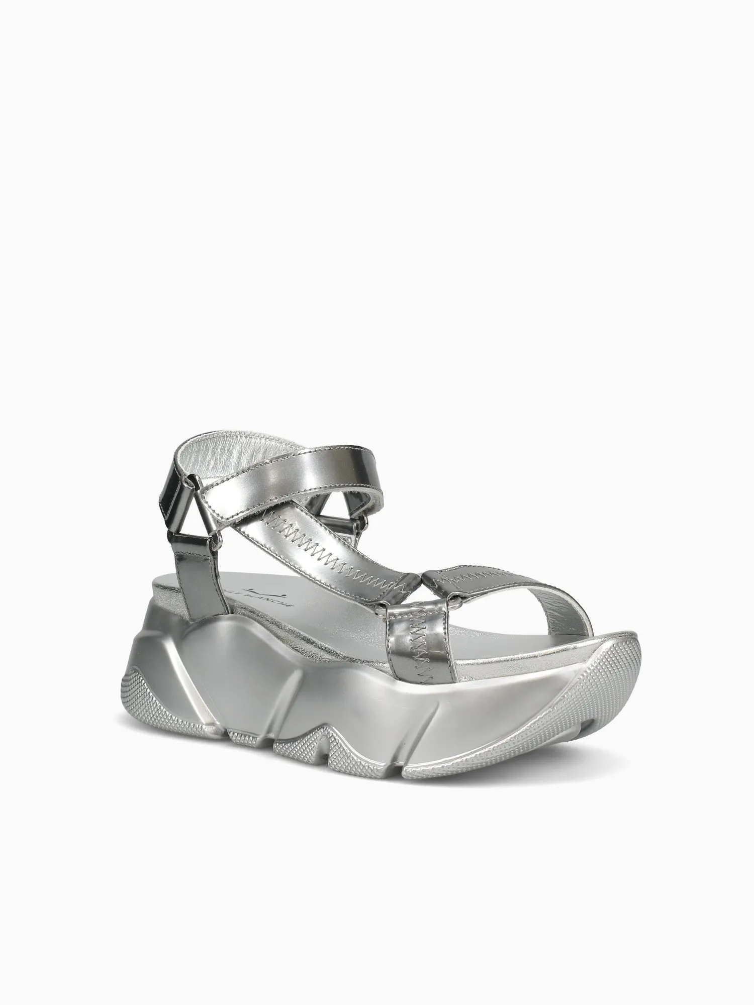 Aldo Casual Shoes Morgana Silver Metallic Leather