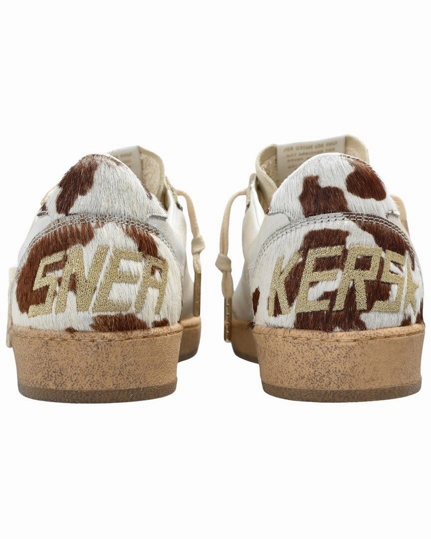 Golden Goose Ball Star Suede Sneaker Slip On Platform Sneakers