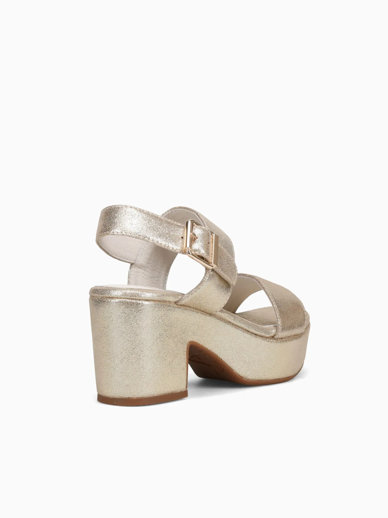 Gracyn Gold Shimmer Leather Drive Hi Synthetic Leather Casual Hightop Sneaker Shoe