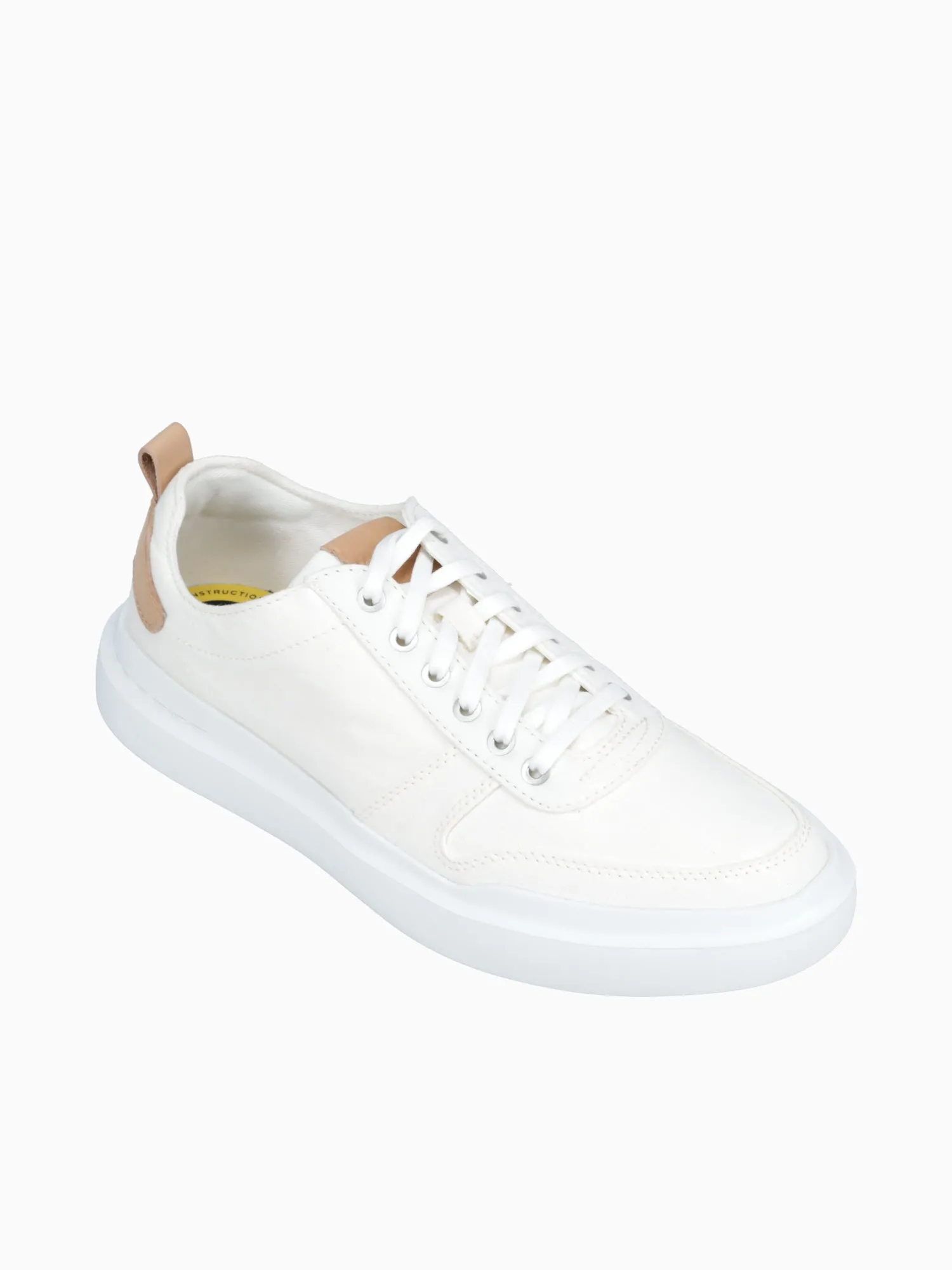 High Heel Casual Shoes Grandpro Court Sneaker C34713 Ivory