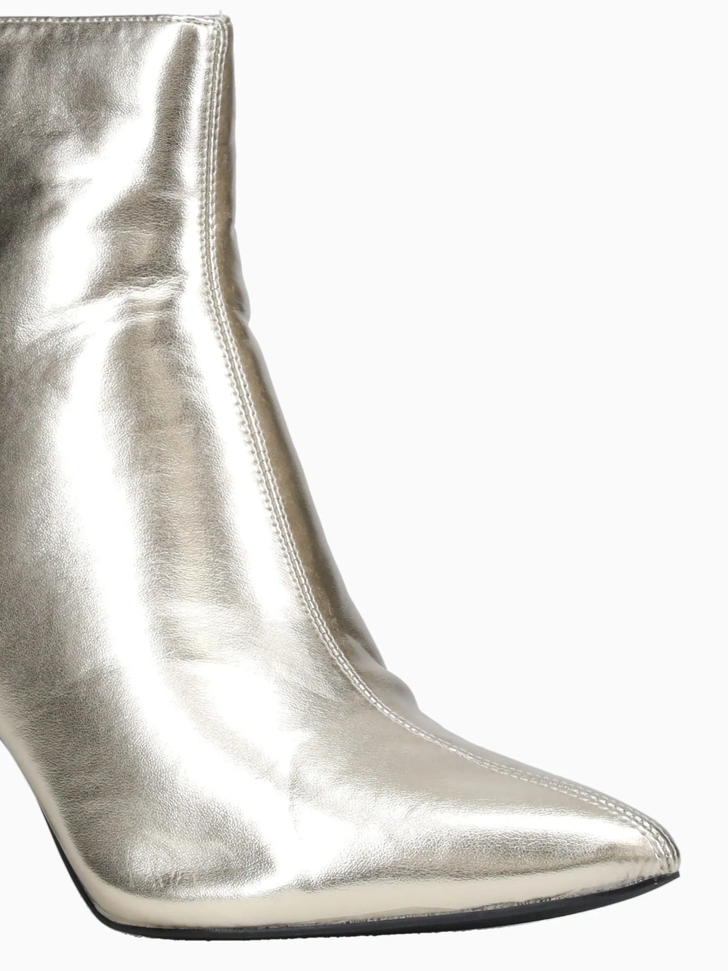 Cintia Gold Stretch Supra Casual Shoes