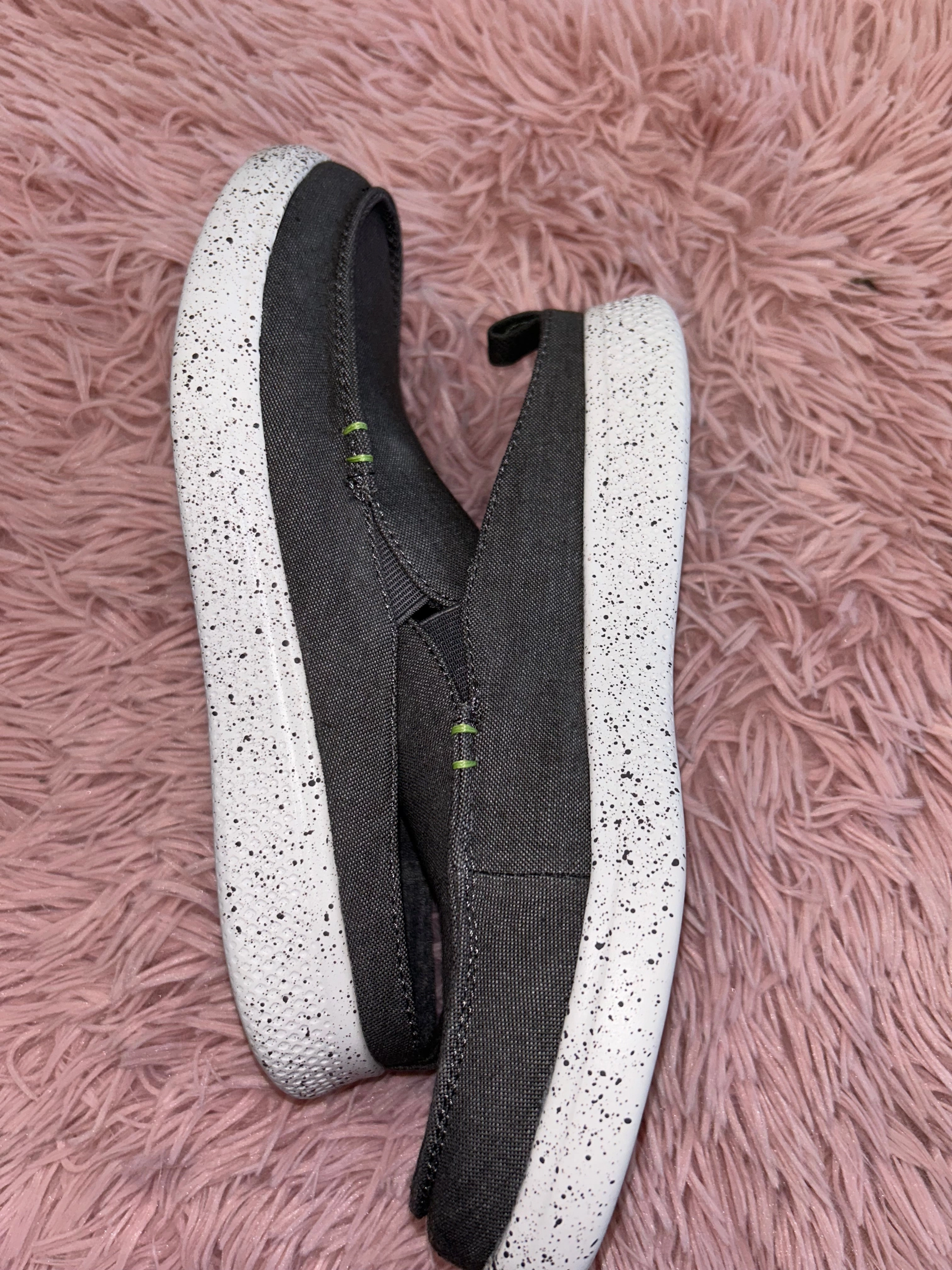 Arizona Shoes Grey Shoes Flats Mule & Slide Bobs, Size 7.5