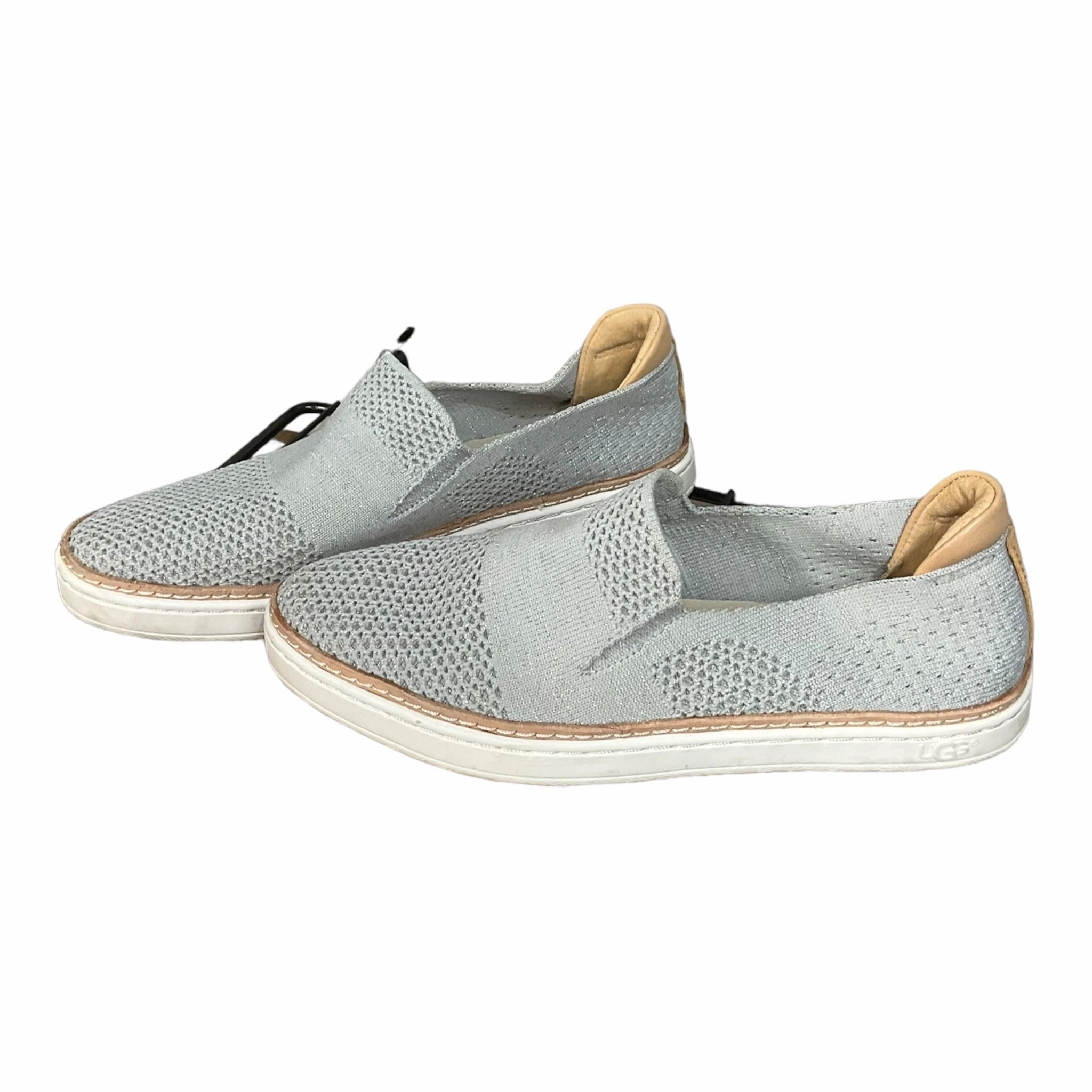 Grey Shoes Flats Ugg, Size 6 Leather Shoes For Flat Feet
