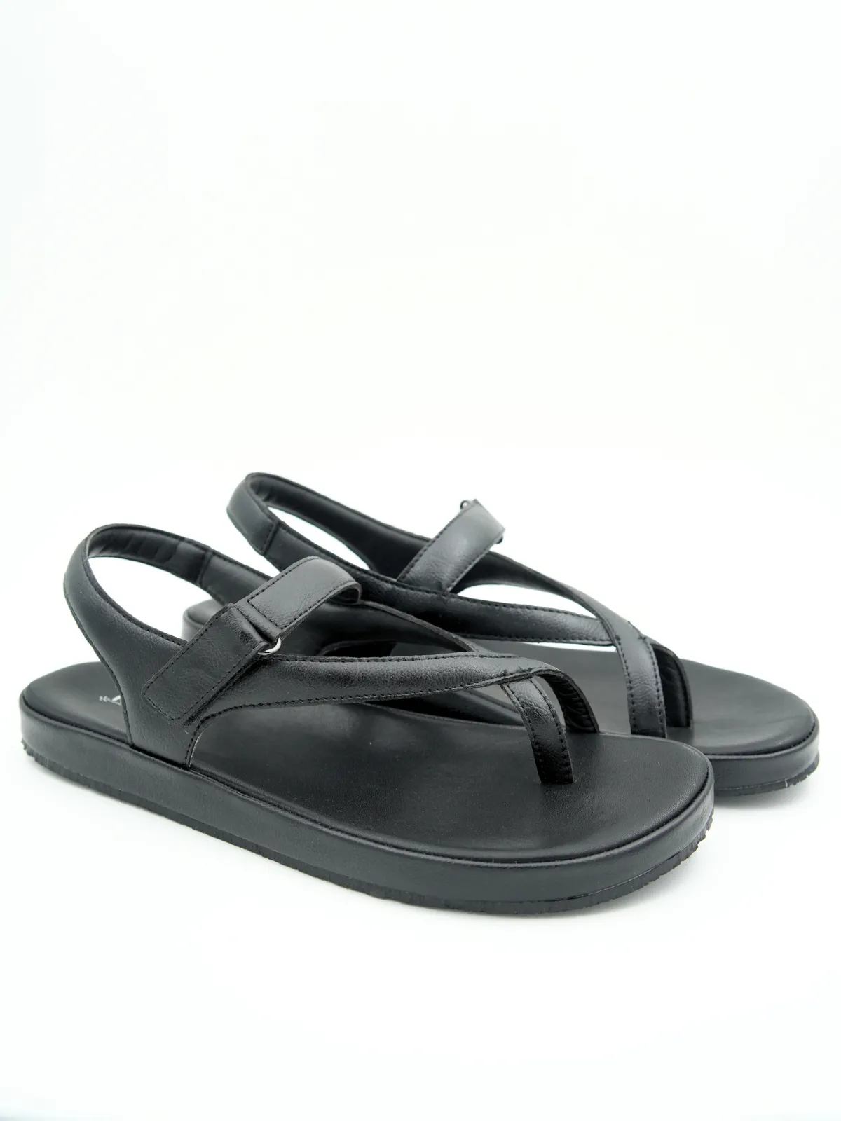 Flat Strappy Sandals Sarah Thumb Strap Sandals