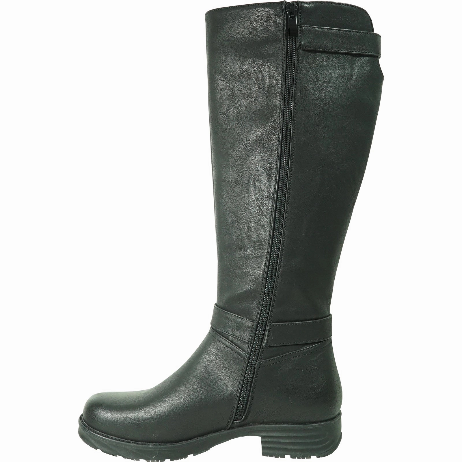 Rubber Waterproof Boots VANGELO Waterproof Women Boot HF0592 Knee High Casual Boot Black