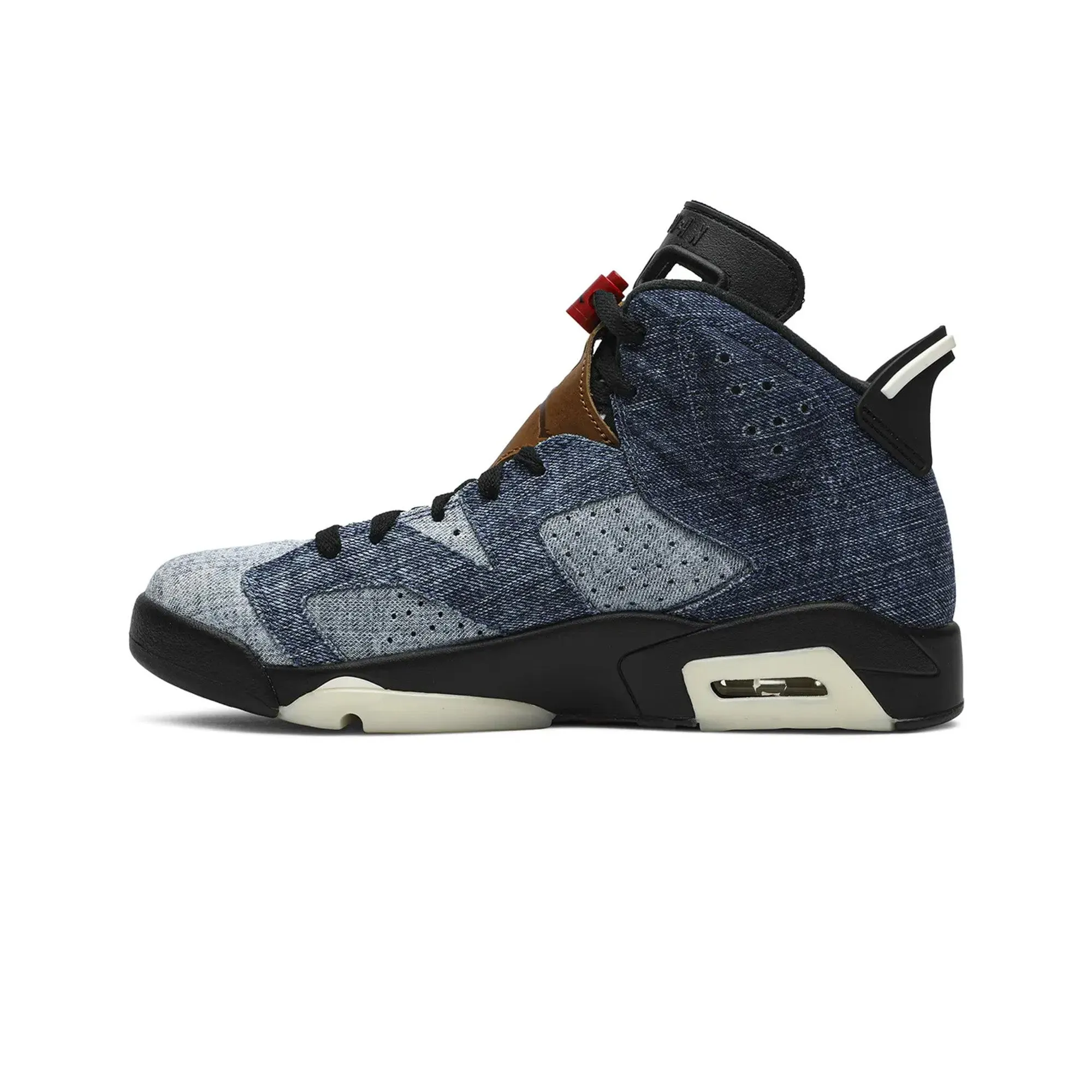 Air Jordan 6 'Washed Denim' (New) Sneakers For Wide Feet