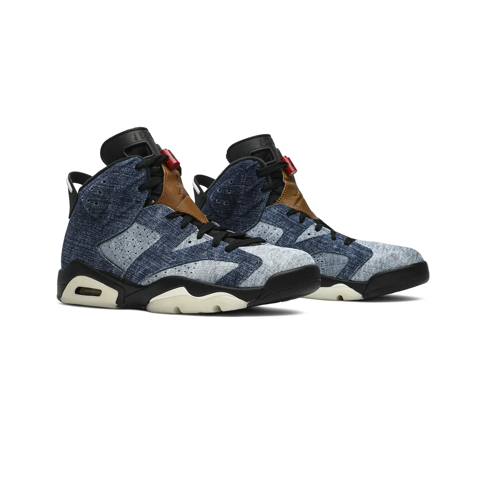Air Jordan 6 'Washed Denim' (New) Bangs Sneakers