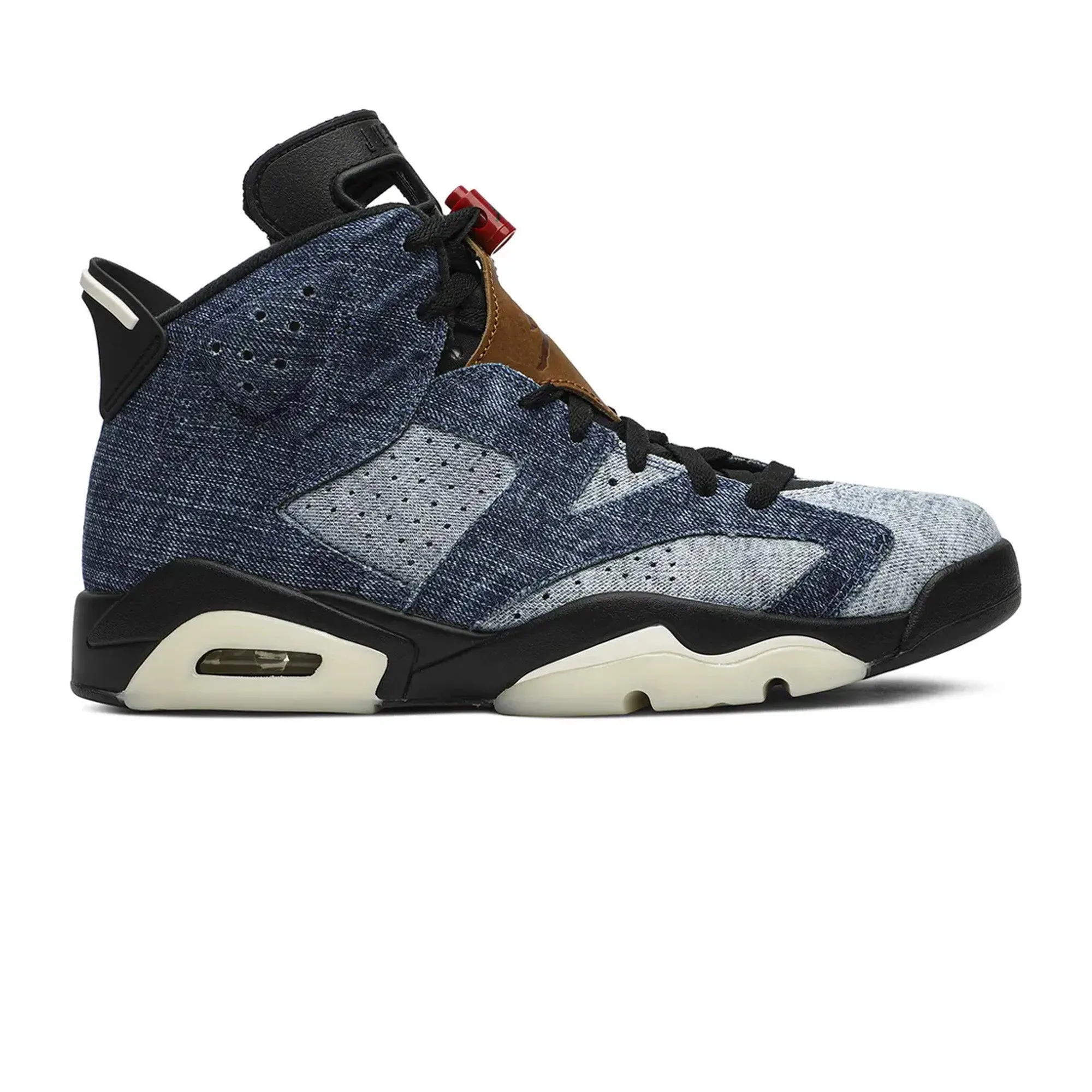 Naturalizer Shoes Sneakers Air Jordan 6 'Washed Denim' (New)