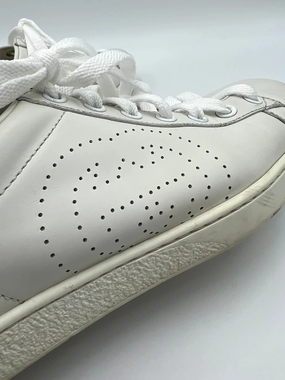 Best Casual Comfortable Shoes Gucci Designer Interlocking G Ace Sneakers, Size: 7.5