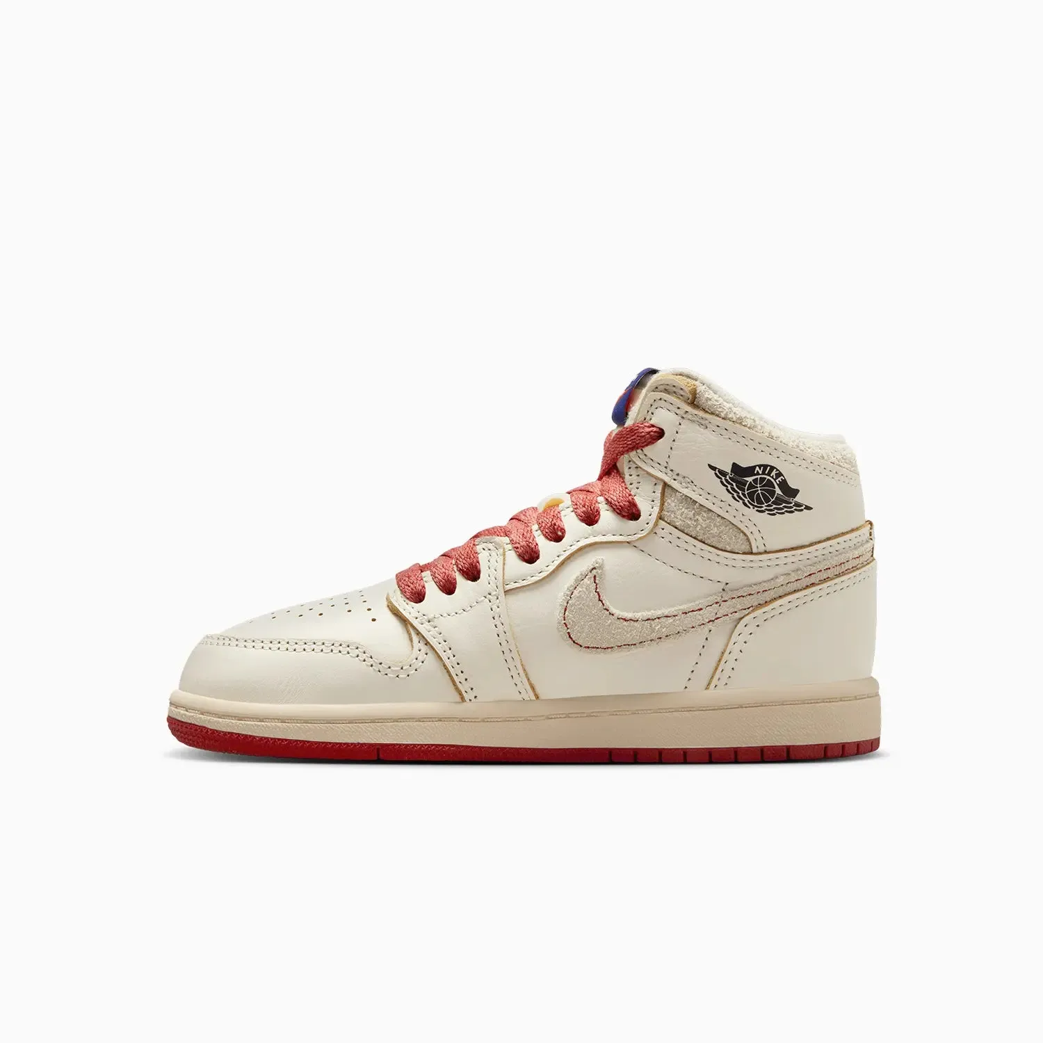 Sneakers Made In Spain Kid's Air Jordan 1 Retro High OG "Rare Air Sail Cinnabar" Pre School