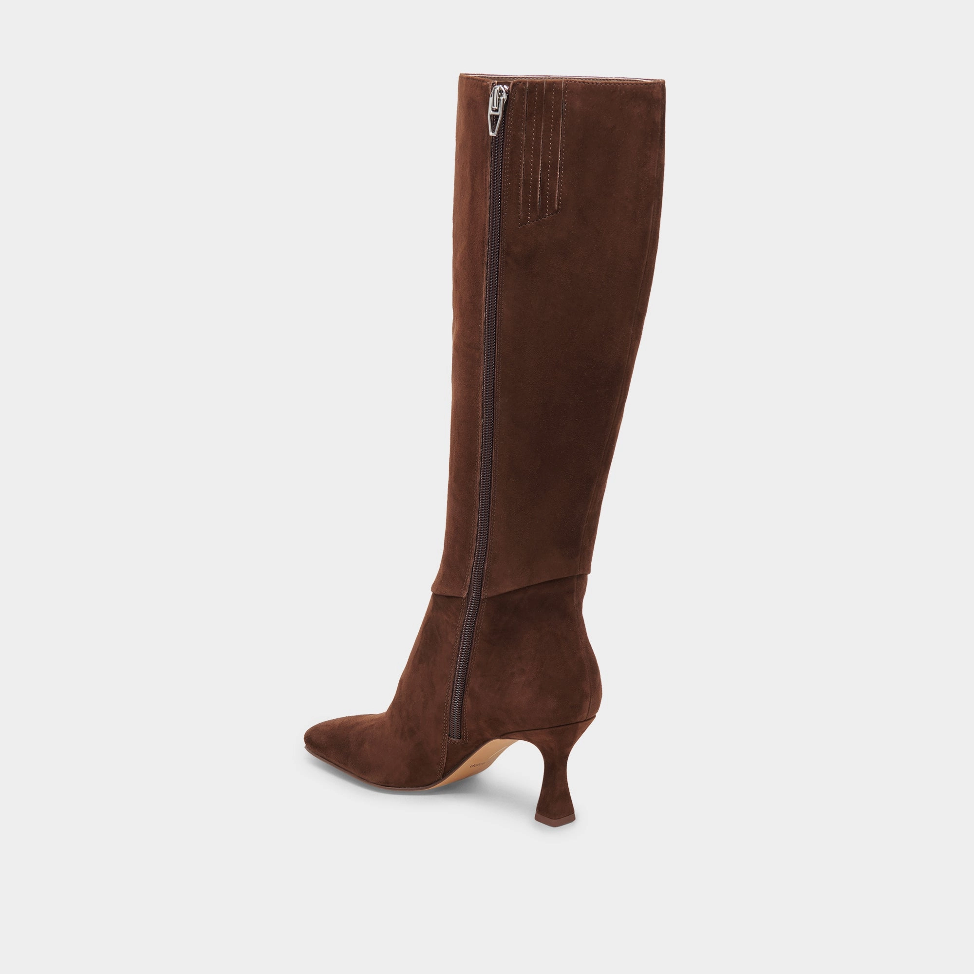 GYRA BOOTS DK BROWN SUEDE Dress Boots Waterproof