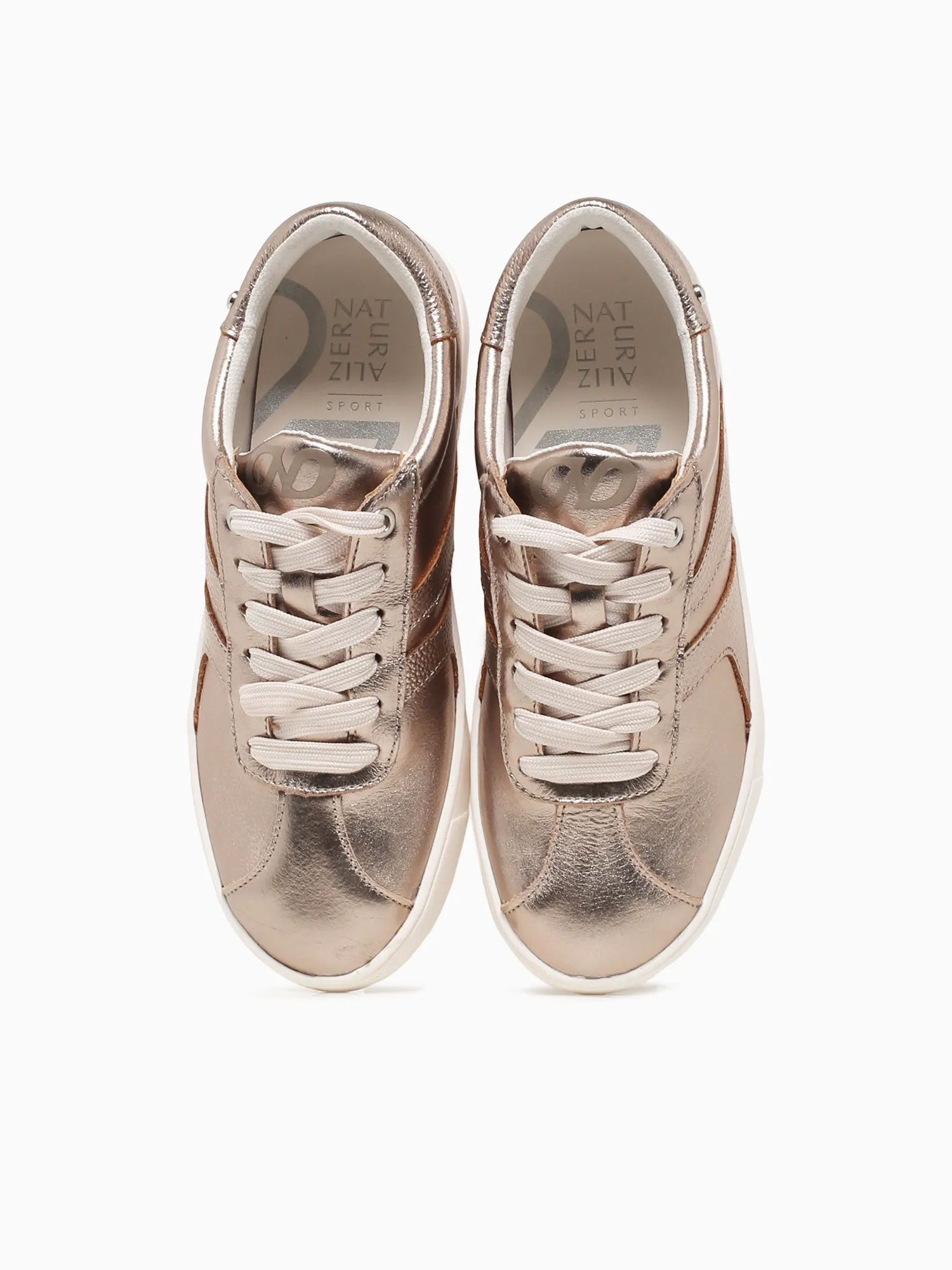 Medina Warm Silver Leather Naturalizer Casual Shoes