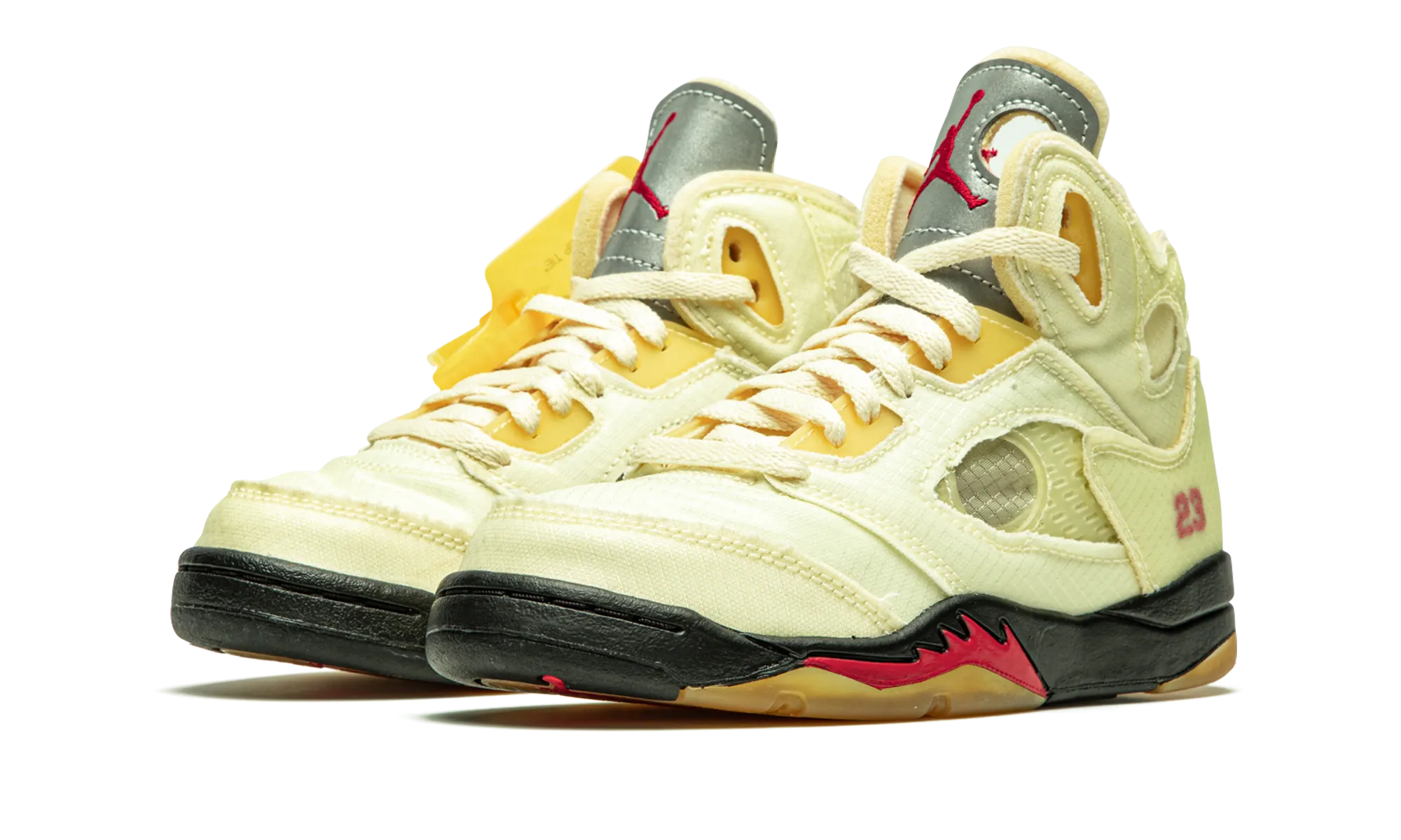 Suede Slip On Sneakers Air Jordan 5 Retro SP PS "Off-White - Sail"