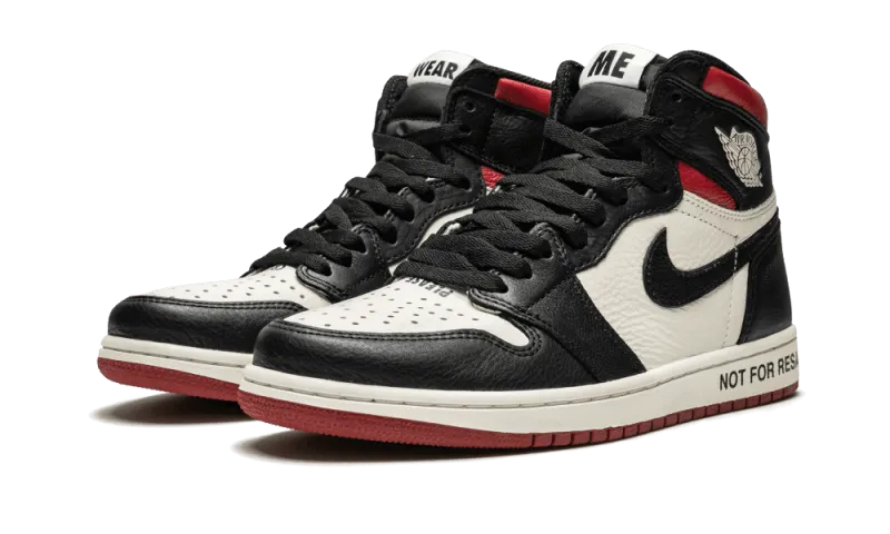 Air Jordan 1 Retro High OG "Not For Resale" Red Shoes And Sneakers