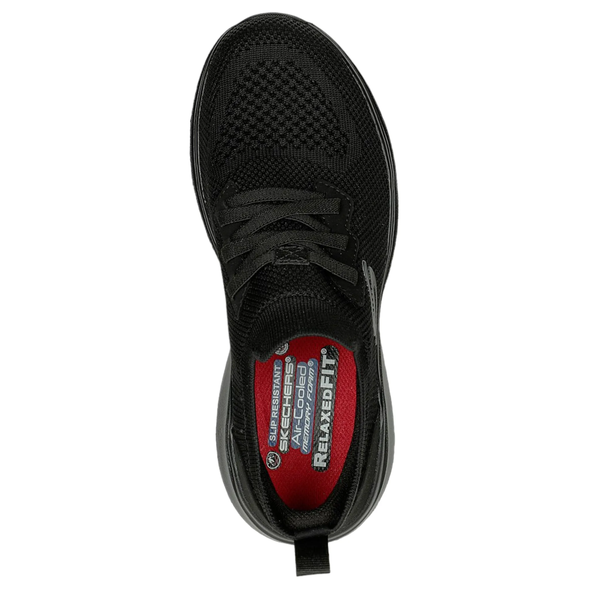 Skechers Women's 108085 Cushiep Jaylip Black Work Shoes Best Casual Shoes To Wear With Khakis